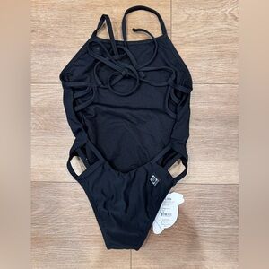 Black Jolyn Soren 2 Women’s swim suit (size 26) new with tags.